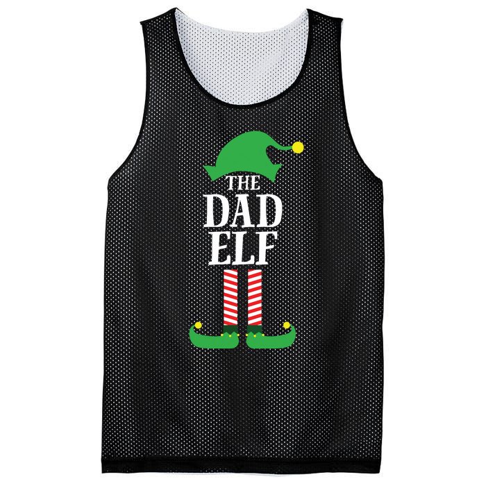 Dad Matching Family Group Christmas Mesh Reversible Basketball Jersey Tank