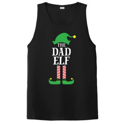 Dad Matching Family Group Christmas PosiCharge Competitor Tank