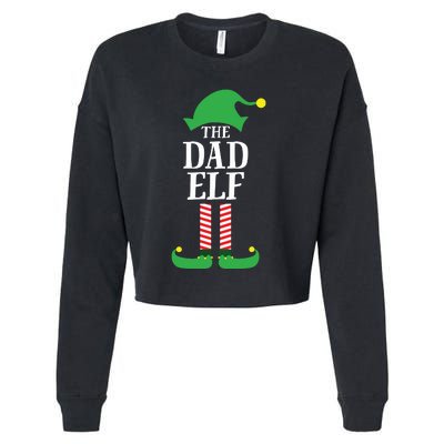 Dad Matching Family Group Christmas Cropped Pullover Crew