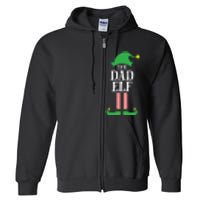 Dad Matching Family Group Christmas Full Zip Hoodie