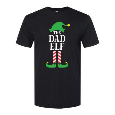 Dad Matching Family Group Christmas Softstyle CVC T-Shirt