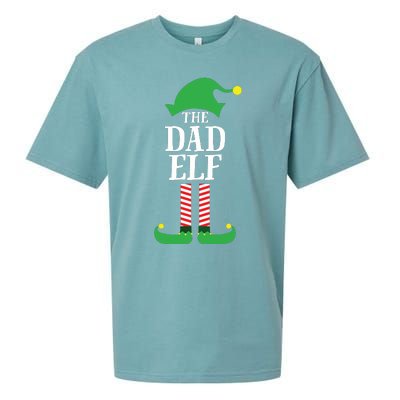 Dad Matching Family Group Christmas Sueded Cloud Jersey T-Shirt