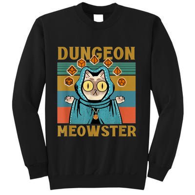 Dungeon Meowster Funny Cat Lover Sweatshirt