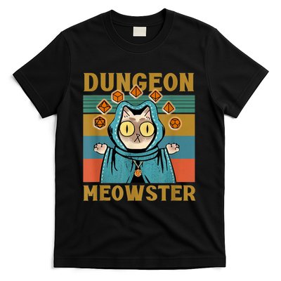 Dungeon Meowster Funny Cat Lover T-Shirt