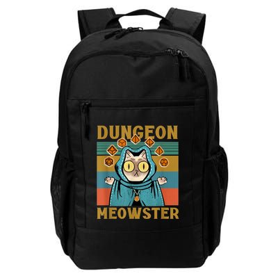 Dungeon Meowster Funny Cat Lover Backpack