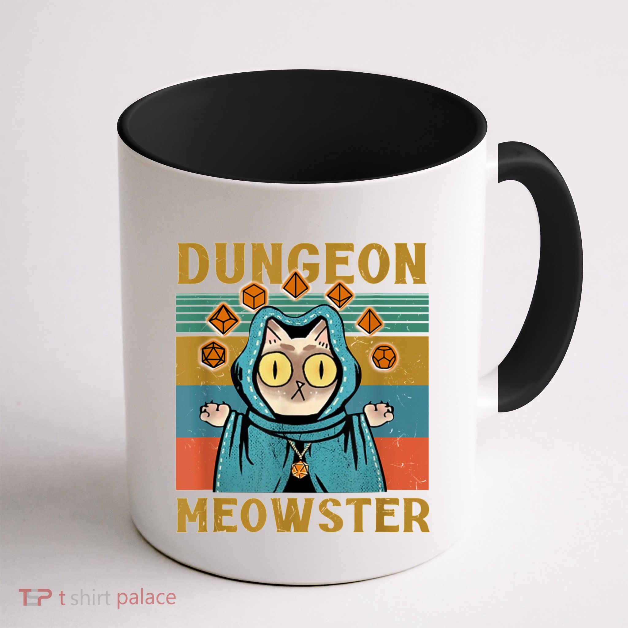 Dungeon Meowster Funny Cat Lover Mug
