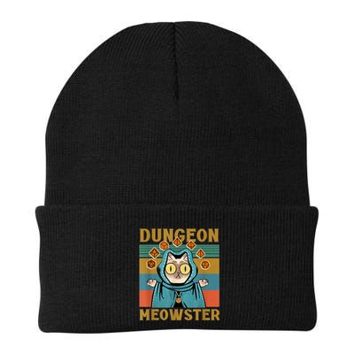 Dungeon Meowster Funny Cat Lover Beanie