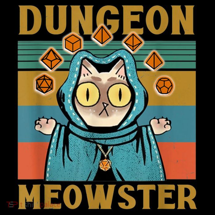 Dungeon Meowster Funny Cat Lover 16 in Basic Backpack