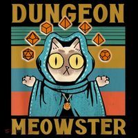 Dungeon Meowster Funny Cat Lover Bag