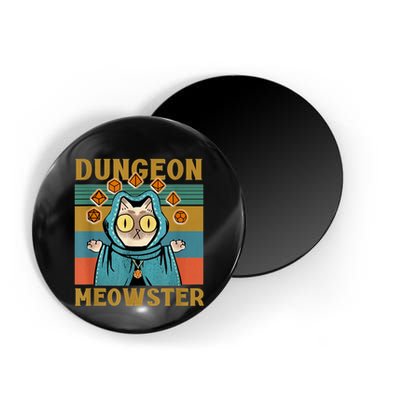 Dungeon Meowster Funny Cat Lover Magnet
