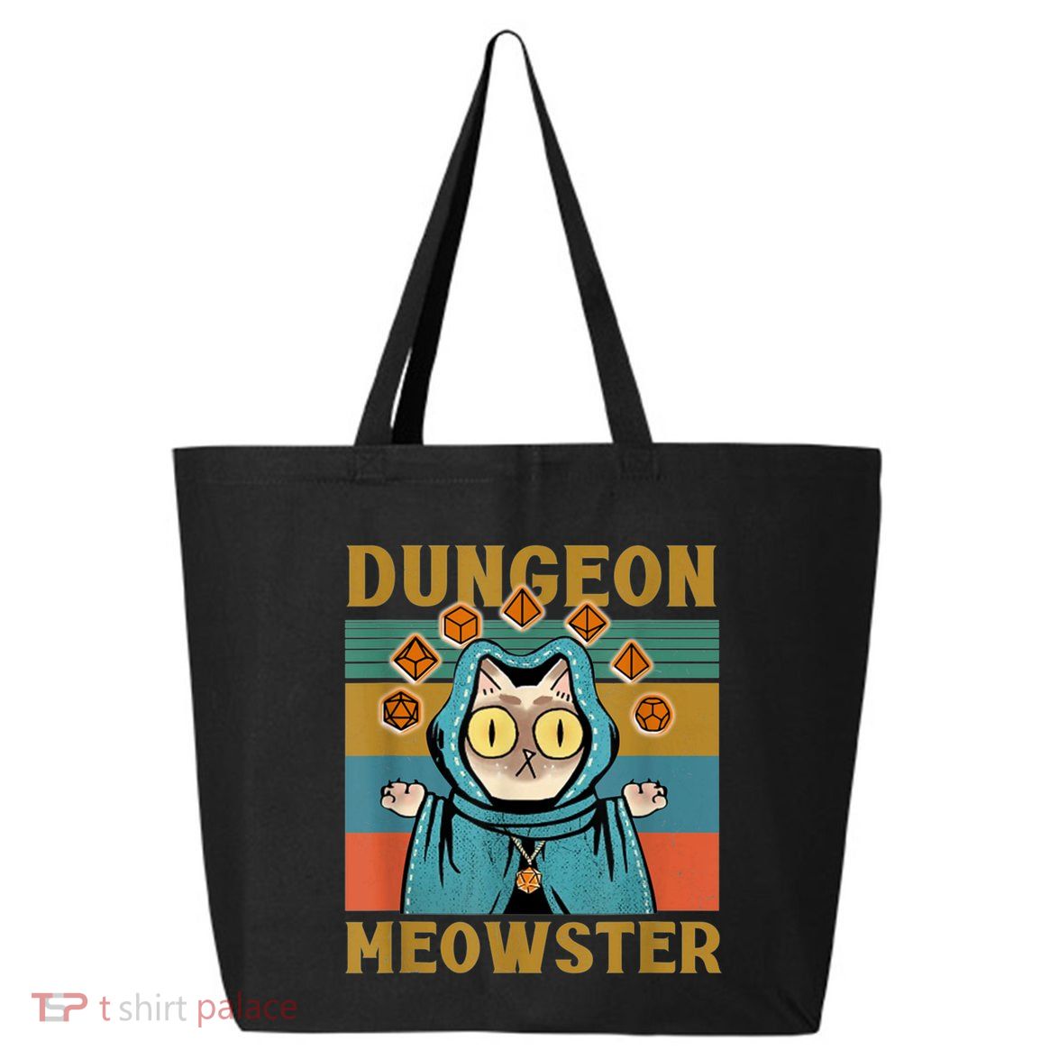 Dungeon Meowster Funny Cat Lover 25L Jumbo Tote