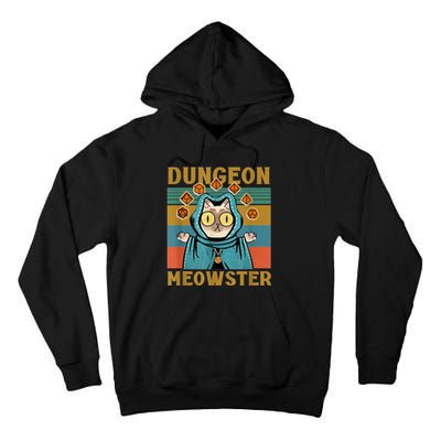 Dungeon Meowster Funny Cat Lover Tall Hoodie