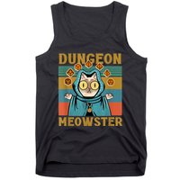 Dungeon Meowster Funny Cat Lover Tank Top