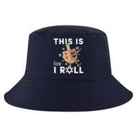 Dreidel Menorah Funny Hanukkah Gift This Is How I Roll Cool Comfort Performance Bucket Hat