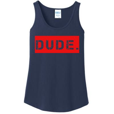 Dude Meme Funny Bruh Friend Slang Greeting Ladies Essential Tank