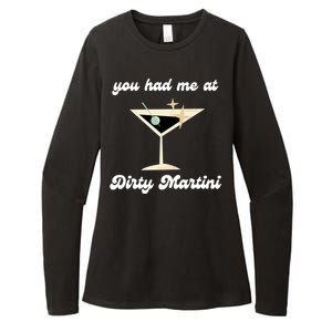 Dirty Martini Funny Cocktail Gin And Olives Bartender Gift Womens CVC Long Sleeve Shirt