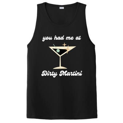 Dirty Martini Funny Cocktail Gin And Olives Bartender Gift PosiCharge Competitor Tank