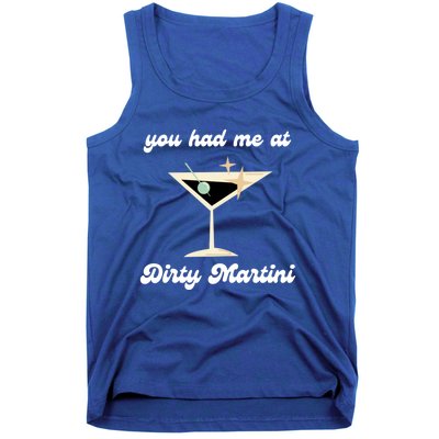 Dirty Martini Funny Cocktail Gin And Olives Bartender Gift Tank Top