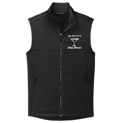 Dirty Martini Funny Cocktail Gin And Olives Bartender Gift Collective Smooth Fleece Vest