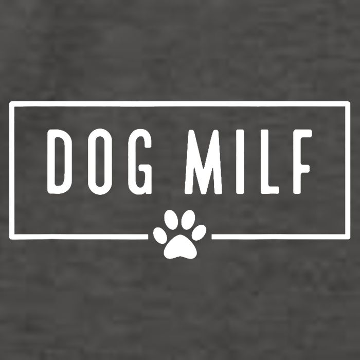 DOG MILF Funny Dog Mom Vector Backpack