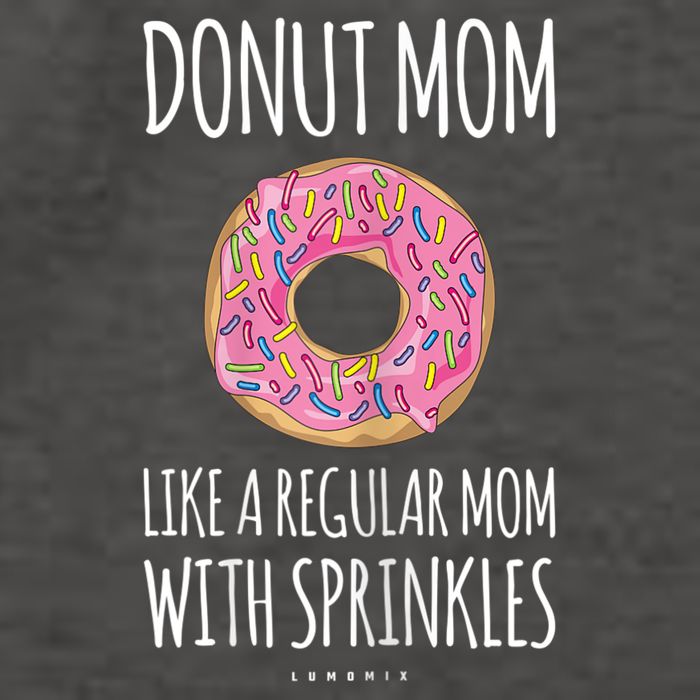 Donut Mom . Funny Mom S For Women Vector Backpack