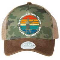 Drum Major Funny Quote Don't Follow Your Dreams Legacy Tie Dye Trucker Hat