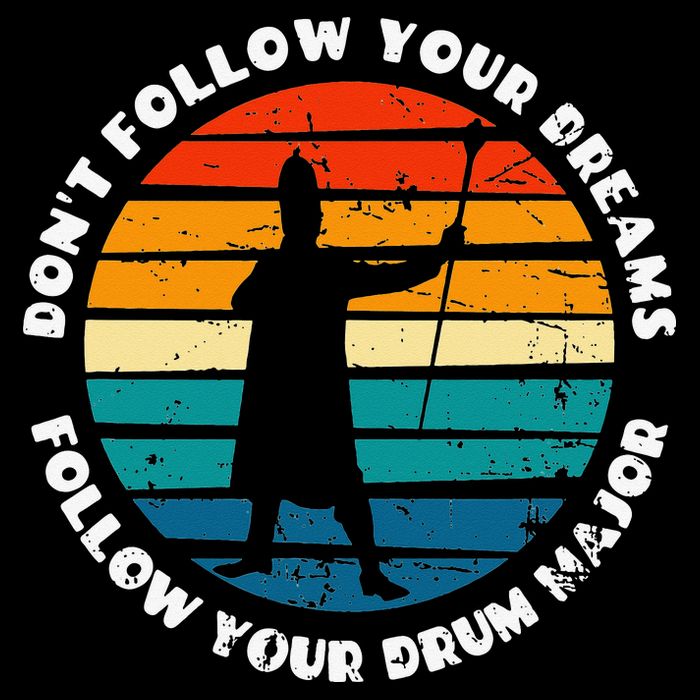 Drum Major Funny Quote Don't Follow Your Dreams Impact Tech Backpack