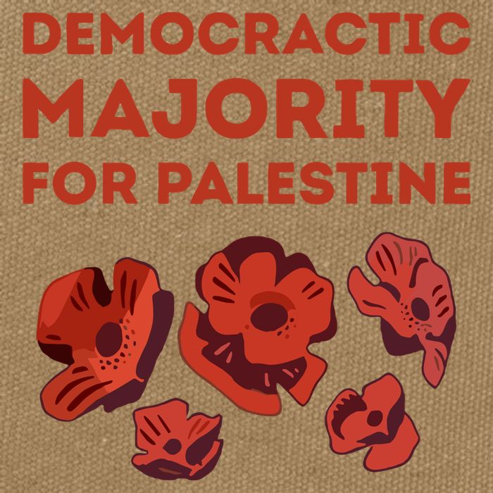 Democratic Majority For Palestine Cotton Canvas Backpack