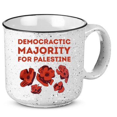 Democratic Majority For Palestine 15oz Campfire Ceramic Mug