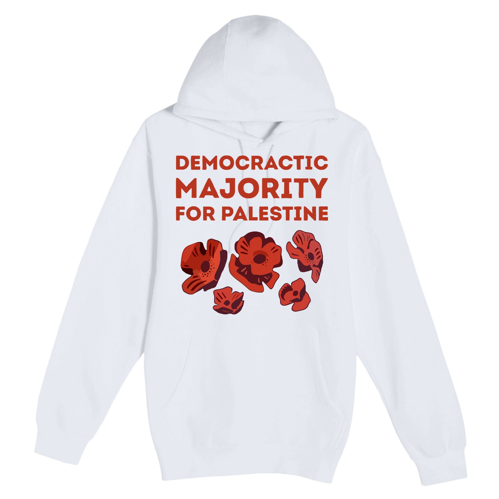 Democratic Majority For Palestine Premium Pullover Hoodie