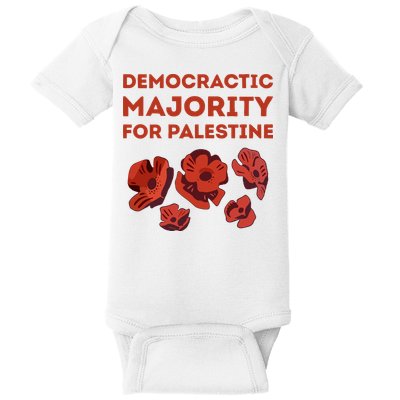 Democratic Majority For Palestine Baby Bodysuit
