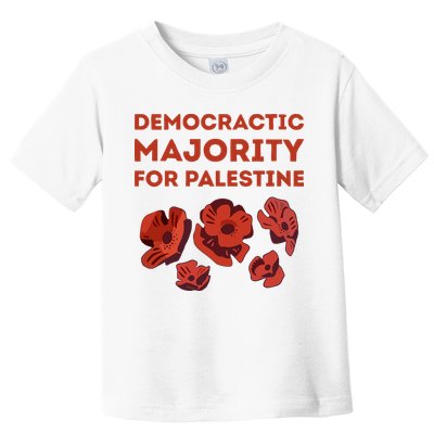Democratic Majority For Palestine Toddler T-Shirt
