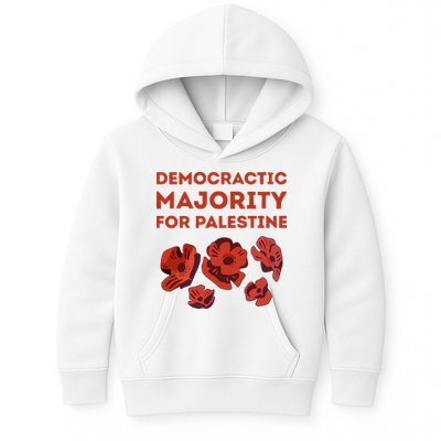 Democratic Majority For Palestine Kids Hoodie