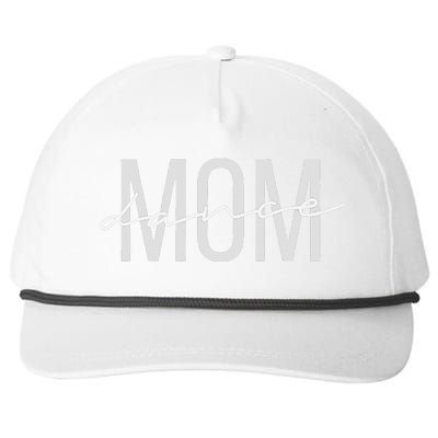 Dance Mom Funny Dance Mom Mother's Day Snapback Five-Panel Rope Hat