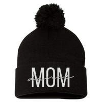 Dance Mom Funny Dance Mom Mother's Day Pom Pom 12in Knit Beanie