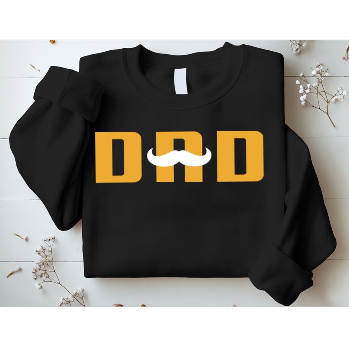 Dad Mustache Fathers Day Sweatshirt