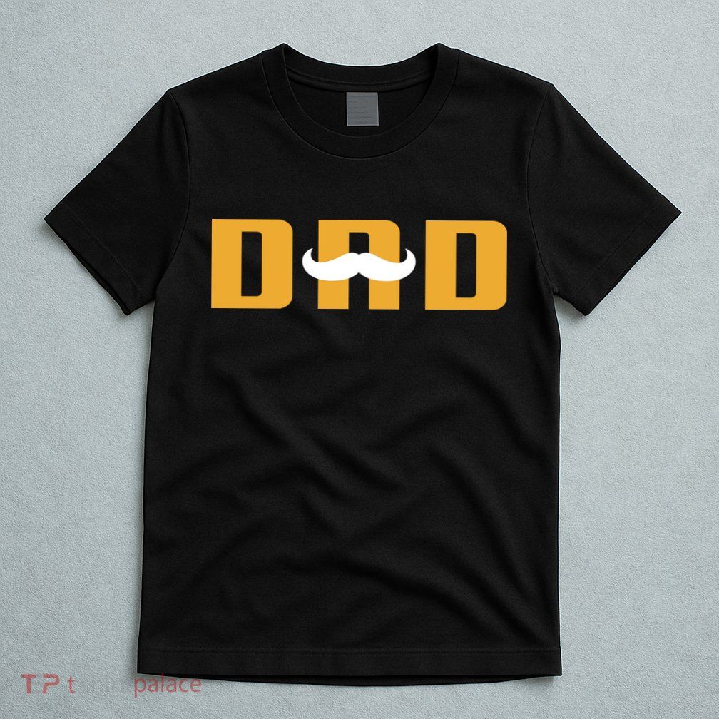 Dad Mustache Fathers Day T-Shirt