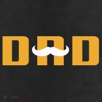Dad Mustache Fathers Day 11oz C Handle Ceramic Mug