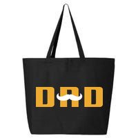 Dad Mustache Fathers Day 25L Jumbo Tote