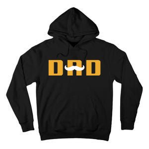 Dad Mustache Fathers Day Tall Hoodie