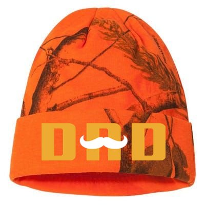 Dad Mustache Fathers Day Kati Licensed 12" Camo Beanie