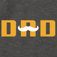 Dad Mustache Fathers Day Vector Backpack