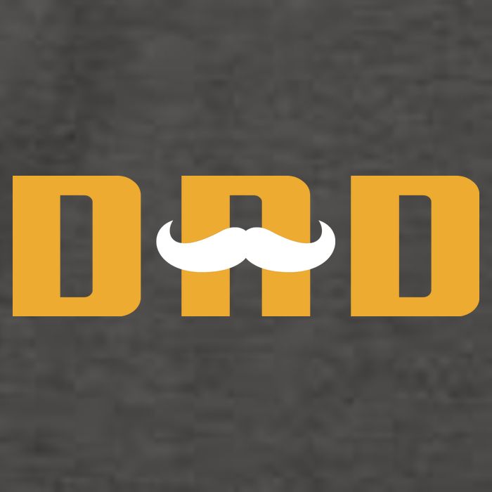 Dad Mustache Fathers Day Vector Backpack