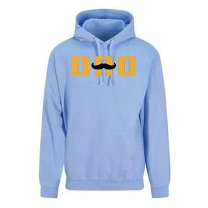 Dad Mustache Fathers Day Unisex Surf Hoodie