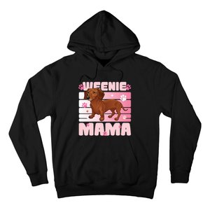 Dachshund Mom Funny Weenie Mama Dog Lover Hoodie