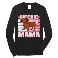 Dachshund Mom Funny Weenie Mama Dog Lover Long Sleeve Shirt