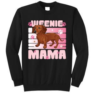 Dachshund Mom Funny Weenie Mama Dog Lover Sweatshirt