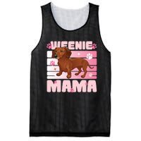 Dachshund Mom Funny Weenie Mama Dog Lover Mesh Reversible Basketball Jersey Tank