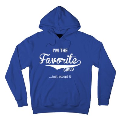 Dads Moms Favorite Funny Sibling Funny Gift Brother Sister Cool Gift Hoodie