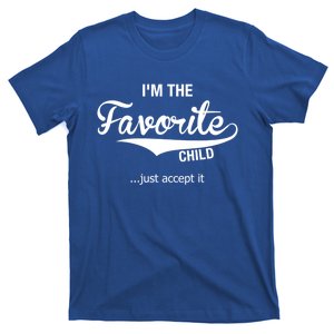 Dads Moms Favorite Funny Sibling Funny Gift Brother Sister Cool Gift T-Shirt